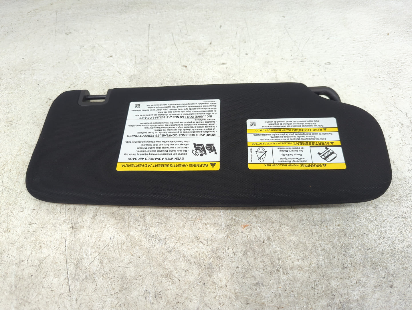 2022 Ford Explorer Sun Visor Shade Replacement Driver Left Mirror Fits OEM Used Auto Parts - Oemusedautoparts1.com