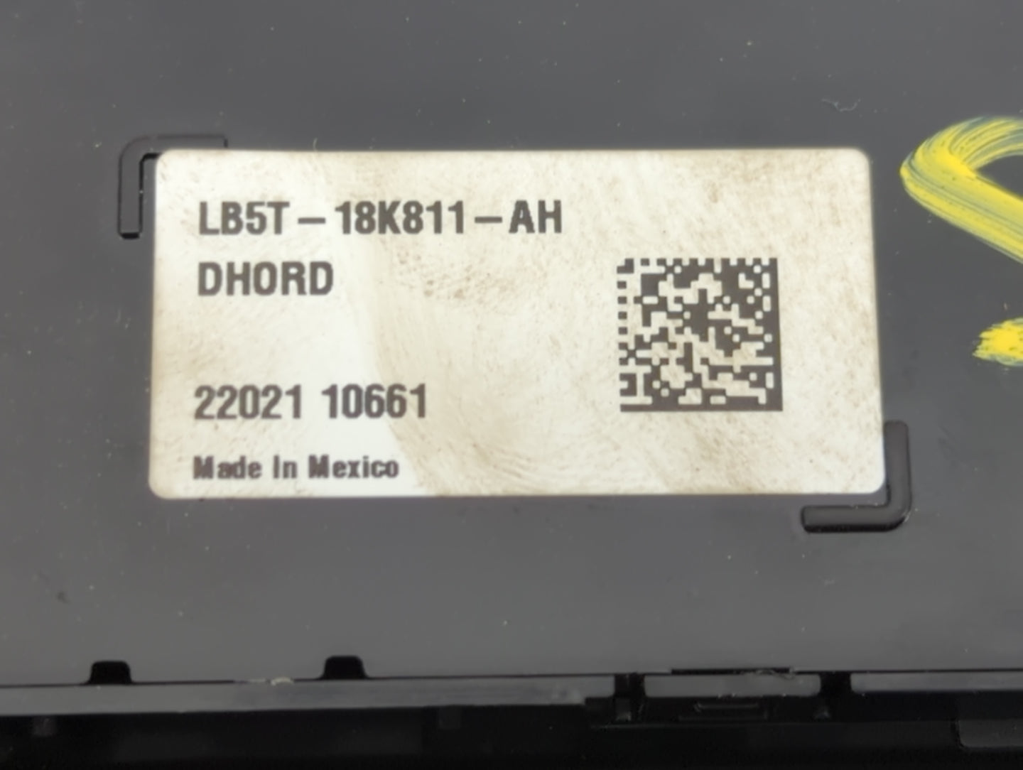 2022 Ford Explorer Radio AM FM Cd Player Receiver Replacement P/N:LB5T-18K811-AH Fits OEM Used Auto Parts - Oemusedautoparts