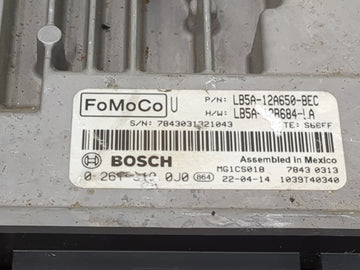 2020-2022 Ford Explorer PCM Engine Control Computer ECU ECM PCU OEM P/N:LB5A-12A650-BEC LB5A-12B684-LA Fits 2020 2021 2022 OEM Used Auto Parts