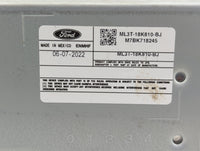 2021-2022 Ford F-150 Radio AM FM Cd Player Receiver Replacement P/N:ML3T-18K810-BJ Fits Fits 2021 2022 OEM Used Auto Parts -