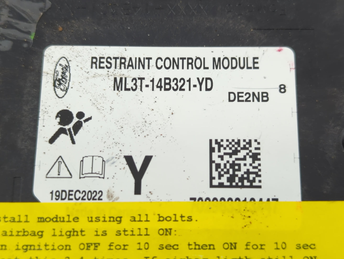 2021-2022 Ford F-150 Chassis Control Module Ccm Bcm Body Control - Oemusedautoparts1.com