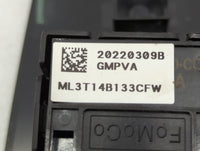 2022 Ford F150 Master Power Window Switch Replacement Driver Side Left P/N:ML3T14B133CFW Fits Fits 2021 OEM Used Auto Parts 