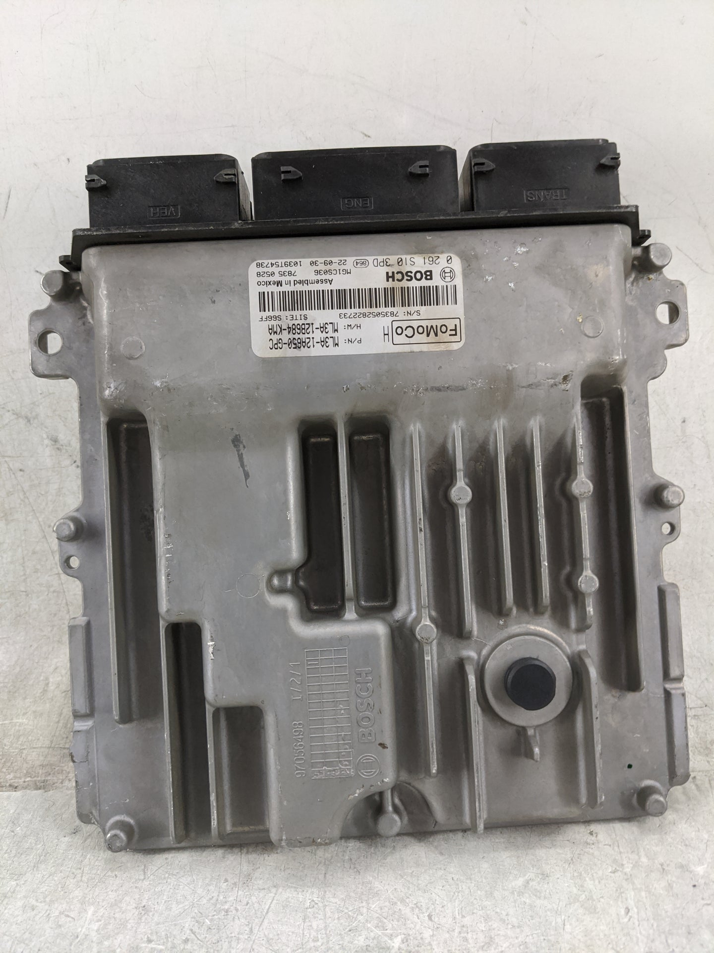 2022 Ford F150 PCM Engine Control Computer ECU ECM PCU OEM P/N:0261S103PD ML3A-12A650-GPC, ML3A-12B684-KMA Fits Fits 2021 OE