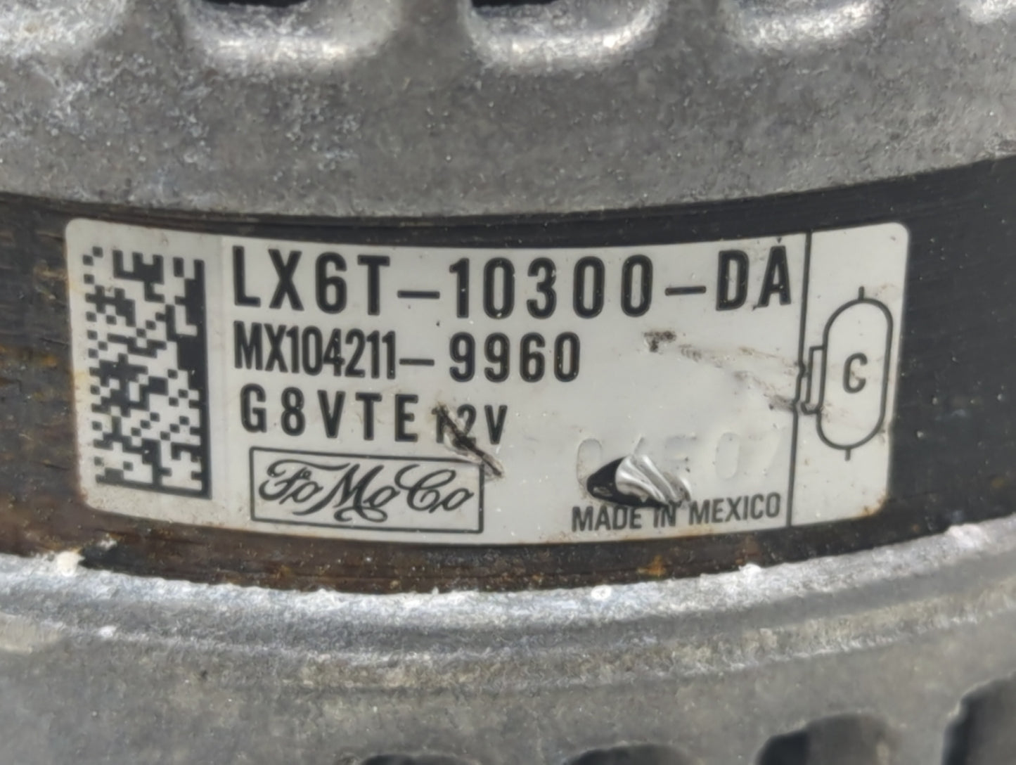 2022 Ford Maverick Alternator Replacement Generator Charging Assembly Engine OEM P/N:LX6T-10300-DA Fits Fits 2020 2021 OEM U
