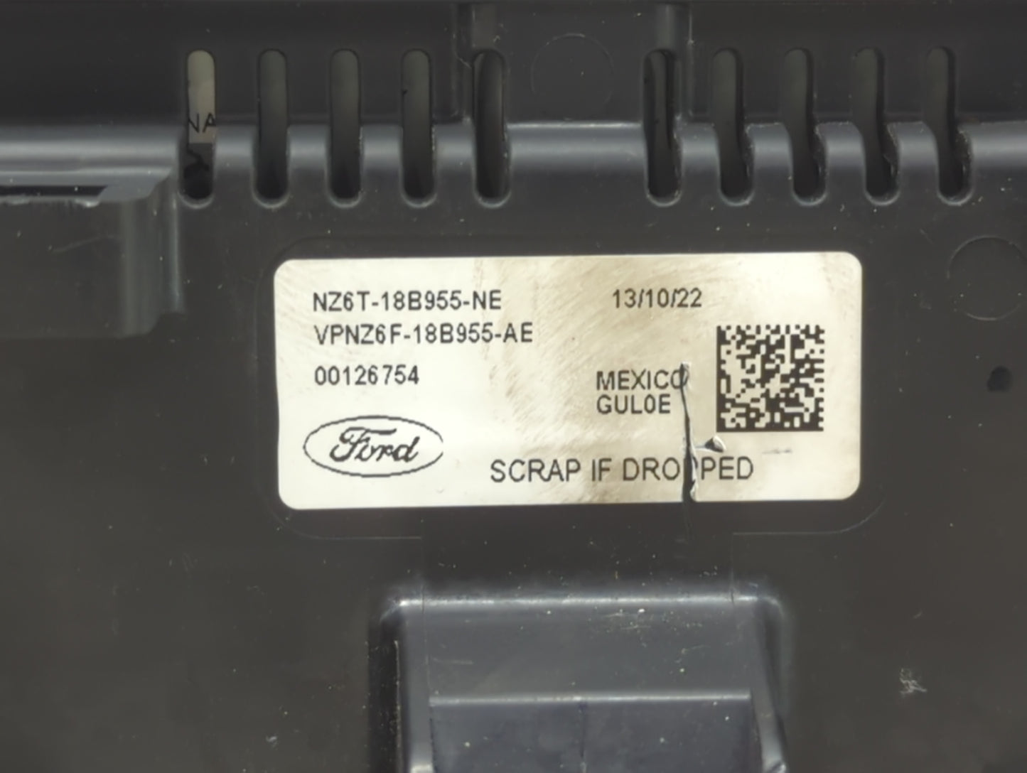 2022 Ford Maverick Information Display Screen Black - Oemusedautoparts1.com