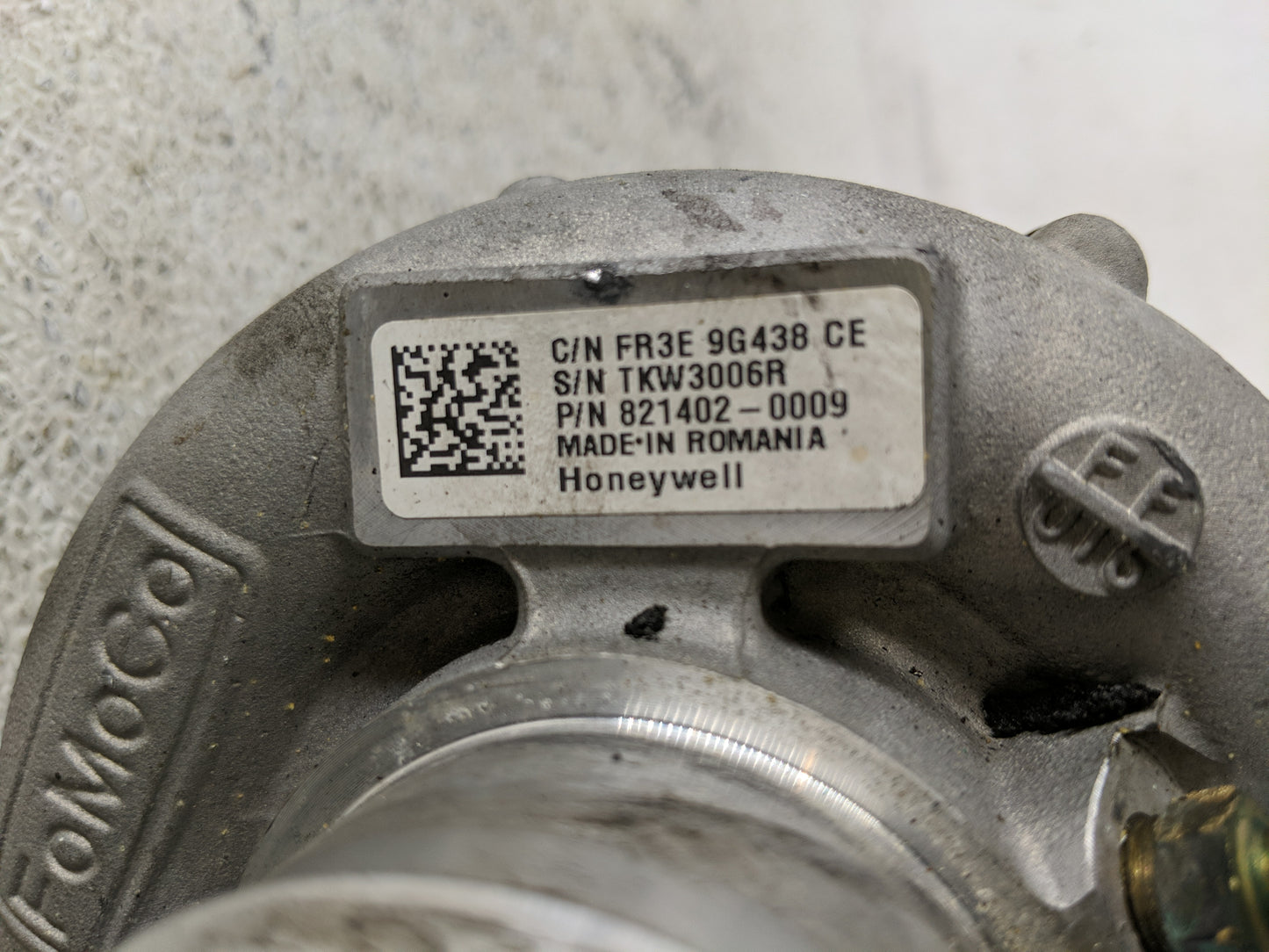 2015 Ford Mustang Turbocharger Turbo Charger Super Charger Supercharger - Oemusedautoparts1.com