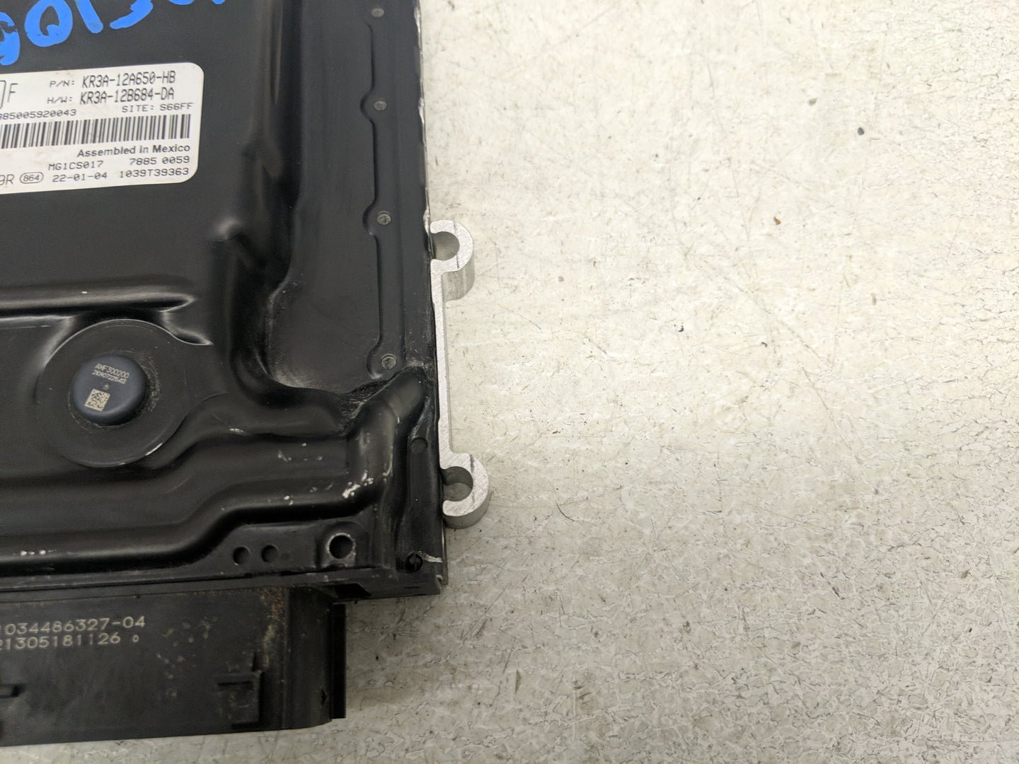 2019-2022 Ford Mustang PCM Engine Control Computer ECU ECM PCU OEM P/N:KR3A-12A650-HB 0 261 S10 09R Fits Fits 2019 2020 2021