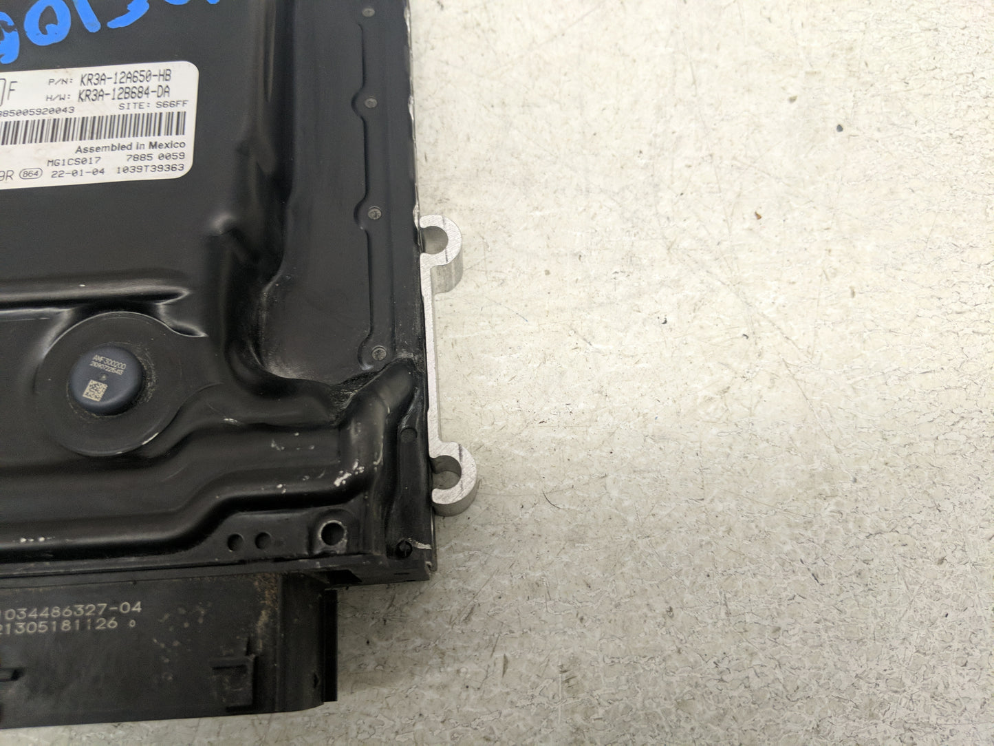 2019-2022 Ford Mustang PCM Engine Control Computer ECU ECM PCU OEM P/N:KR3A-12A650-HB 0 261 S10 09R Fits Fits 2019 2020 2021