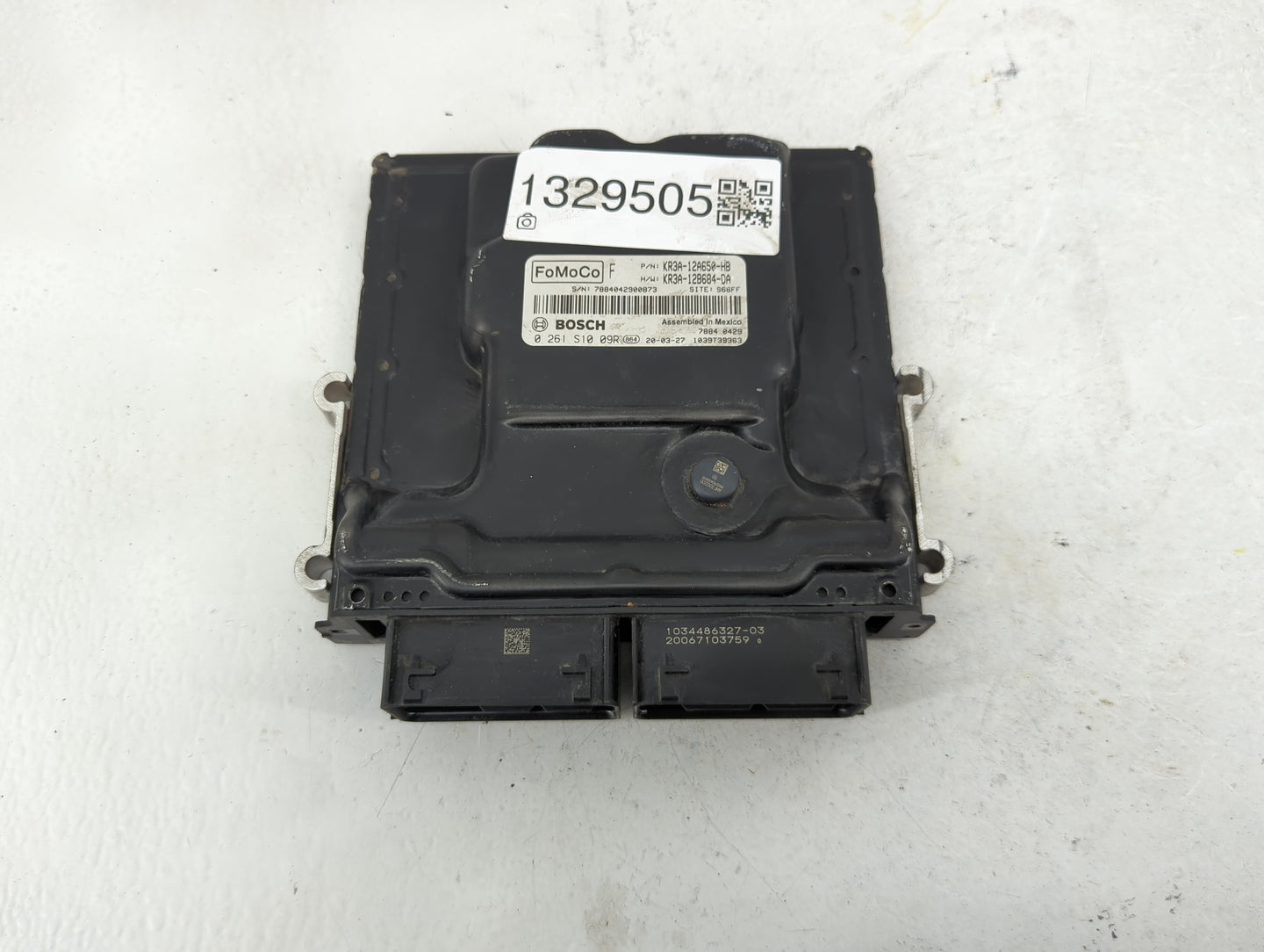 2019-2022 Ford Mustang PCM Engine Control Computer ECU ECM PCU OEM P/N:0 261 S10 09R KR3A-12A650-HB Fits Fits 2019 2020 2021