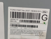 2022 Ford Mustang Radio AM FM Cd Player Receiver Replacement P/N:LR3T-18D832-EH RU-9771 Fits OEM Used Auto Parts - Oemusedau
