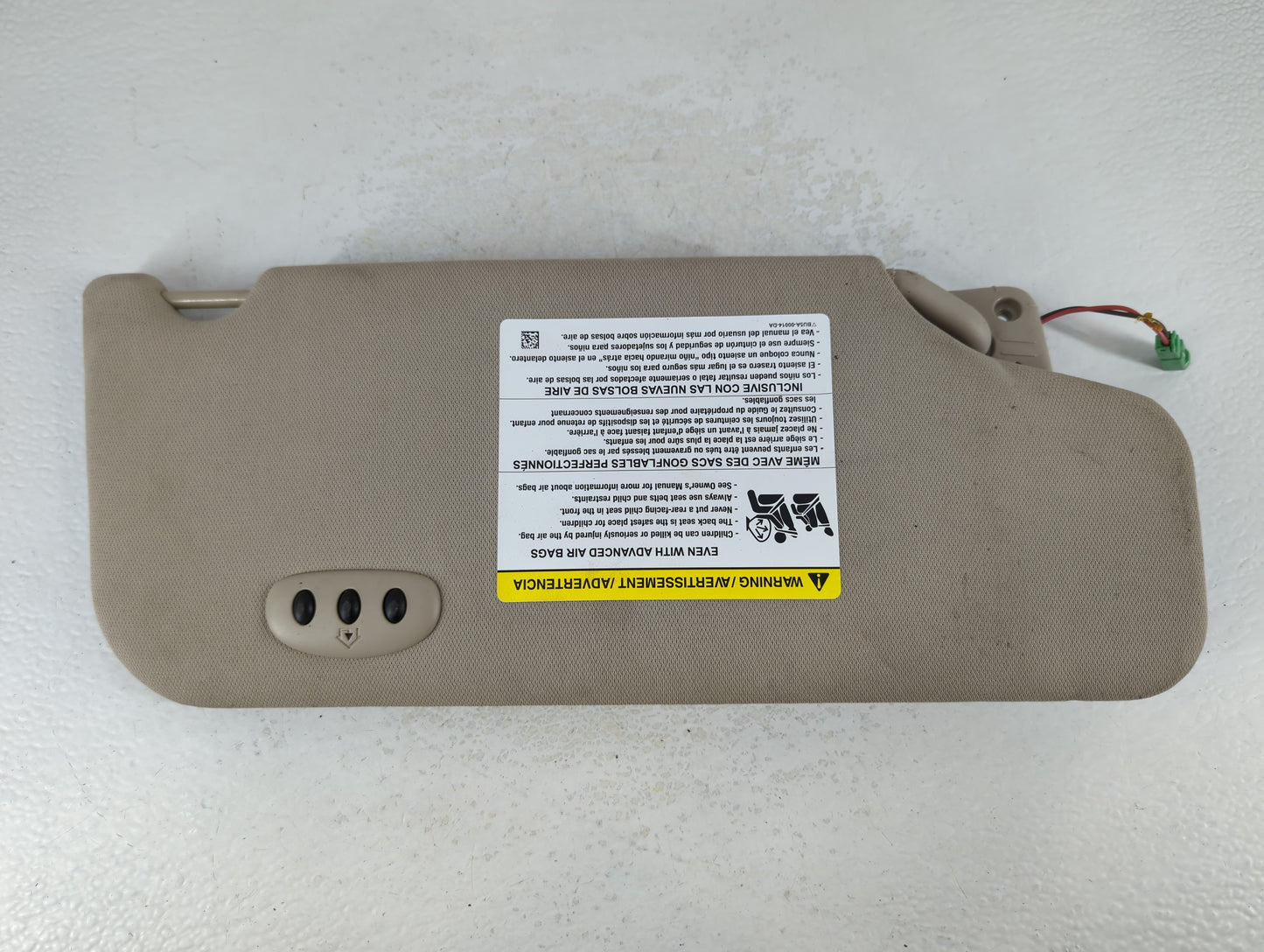 2015-2022 Ford Mustang Sun Visor Shade Replacement Driver Left Mirror Fits Fits 2015 2016 2017 2018 2019 2020 2021 2022 OEM 