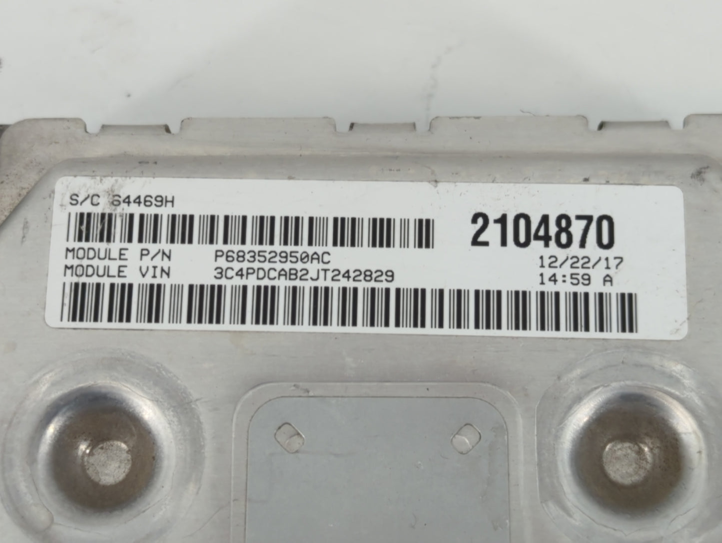 2019-2022 Ford Mustang PCM Engine Control Computer ECU ECM PCU OEM P/N:P68352950AC P68259127AB Fits Fits 2019 2020 2021 2022