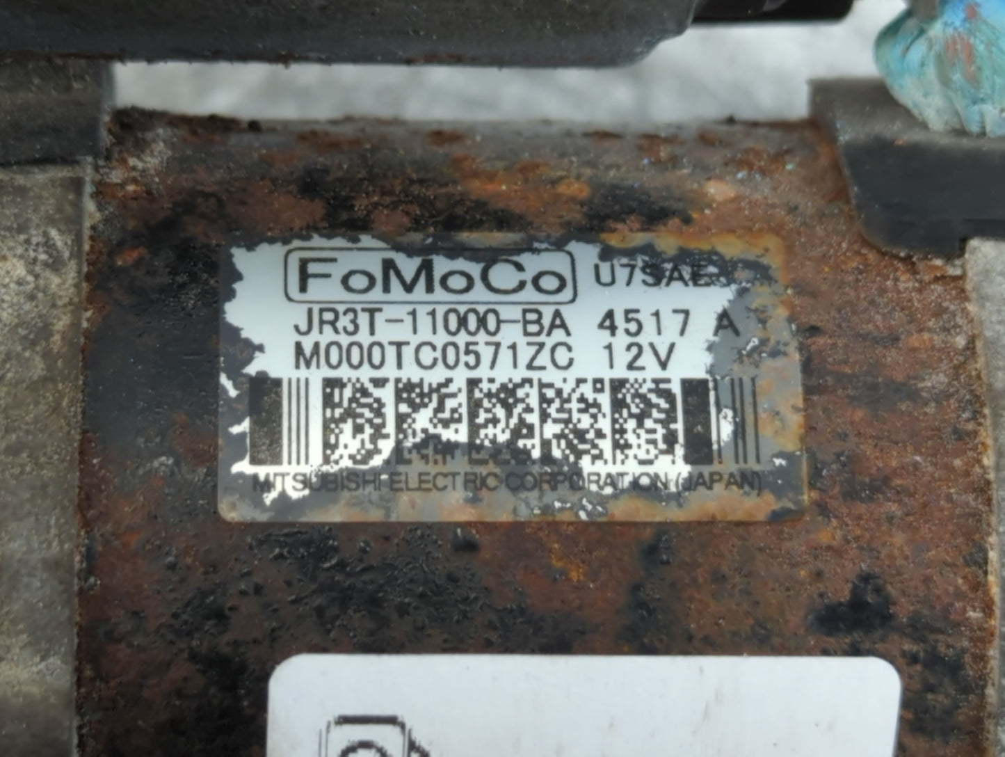 2018-2022 Ford Mustang Car Starter Motor Solenoid OEM P/N:JR3T-11000-BA Fits Fits 2018 2019 2020 2021 2022 OEM Used Auto Par