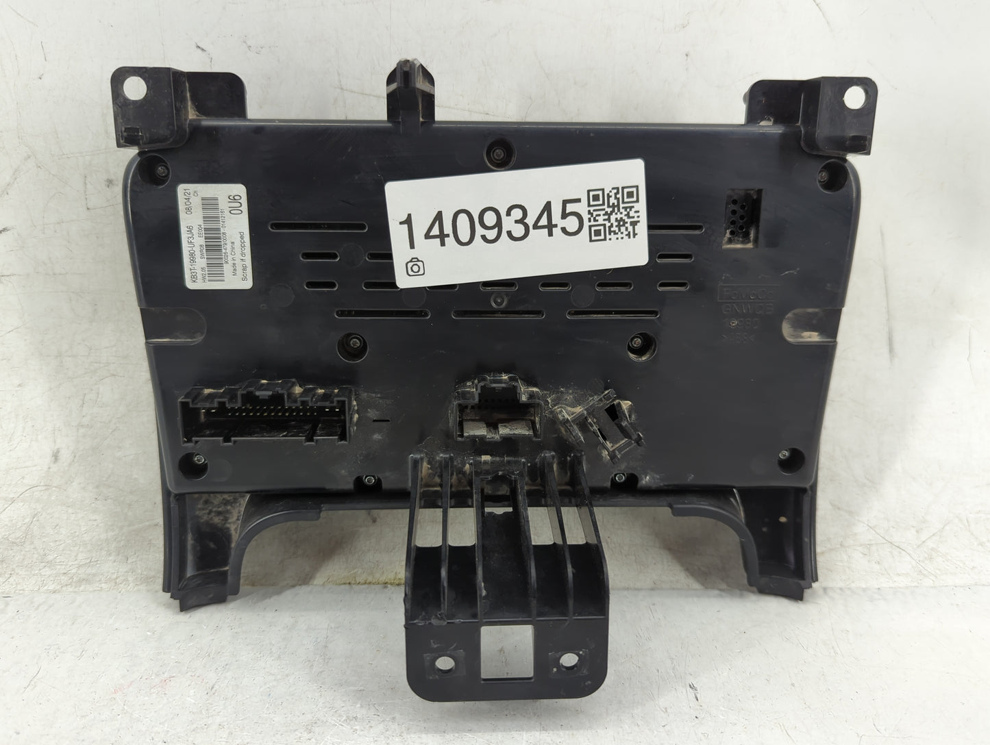 2019-2022 Ford Ranger Climate Control Module Temperature AC/Heater Replacement P/N:KB3T-19980-UF3JA6 Fits Fits 2019 2020 202
