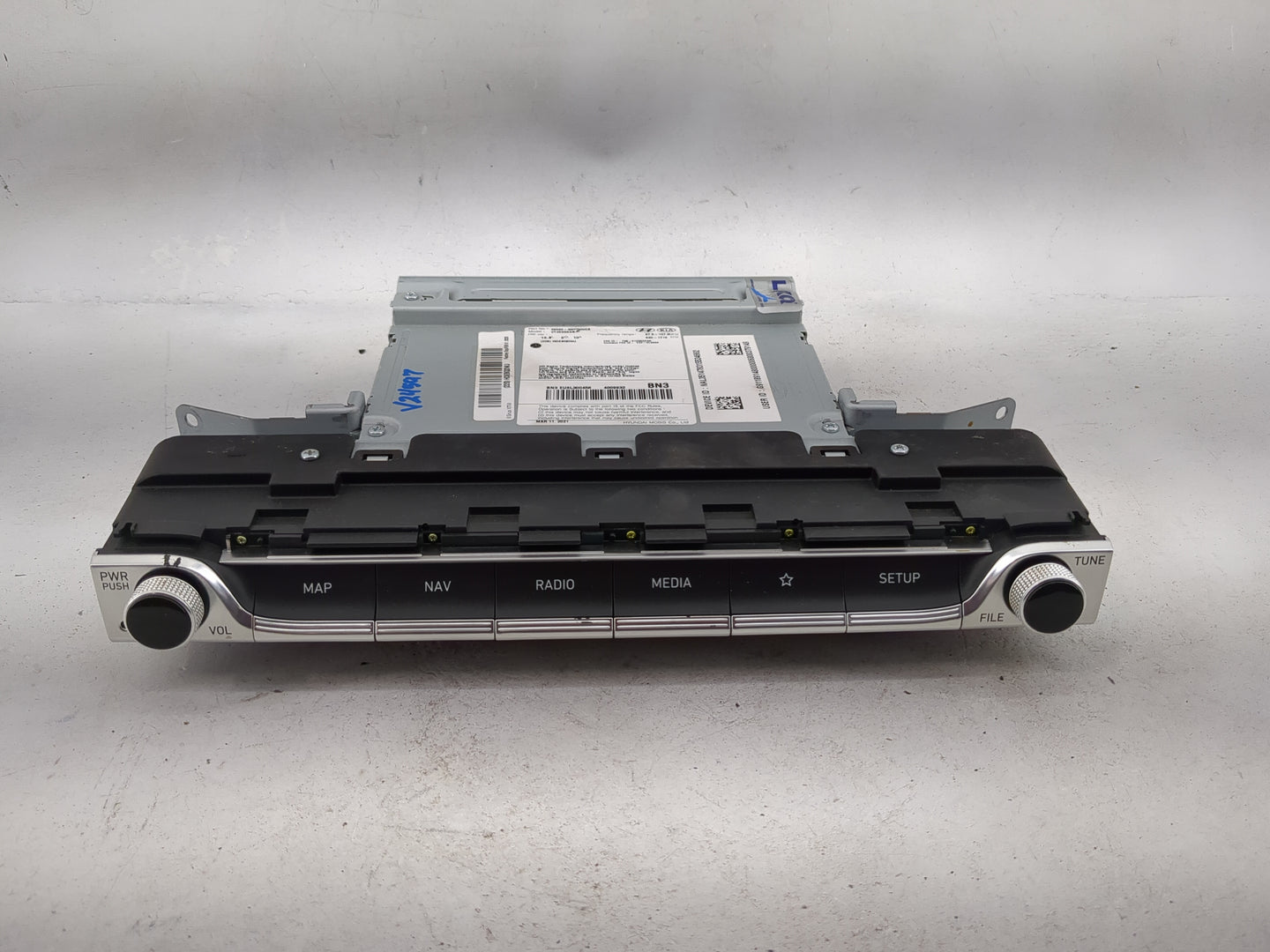 2022 Genesis G70 Radio AM FM Cd Player Receiver Replacement P/N:96560-G9M00VCA VT263G9AN, TQ8-VT253G9AN, YZP-VL3000 Fits OEM