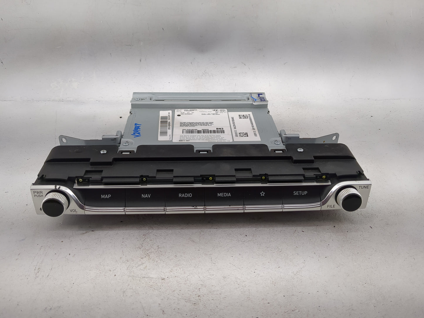 2022 Genesis G70 Radio AM FM Cd Player Receiver Replacement P/N:96560-G9M00VCA VT263G9AN, TQ8-VT253G9AN, YZP-VL3000 Fits OEM