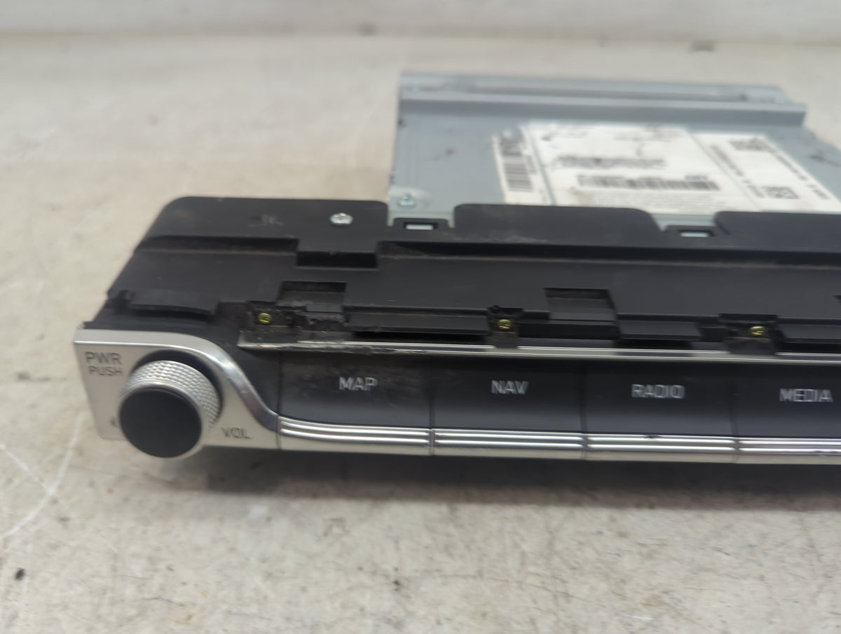 2022 Genesis G70 Radio AM FM Cd Player Receiver Replacement P/N:96560-G9MB0VCA VT262Q6AN, Q4ZYVDCR, Y2P-VL3009 Fits OEM Used