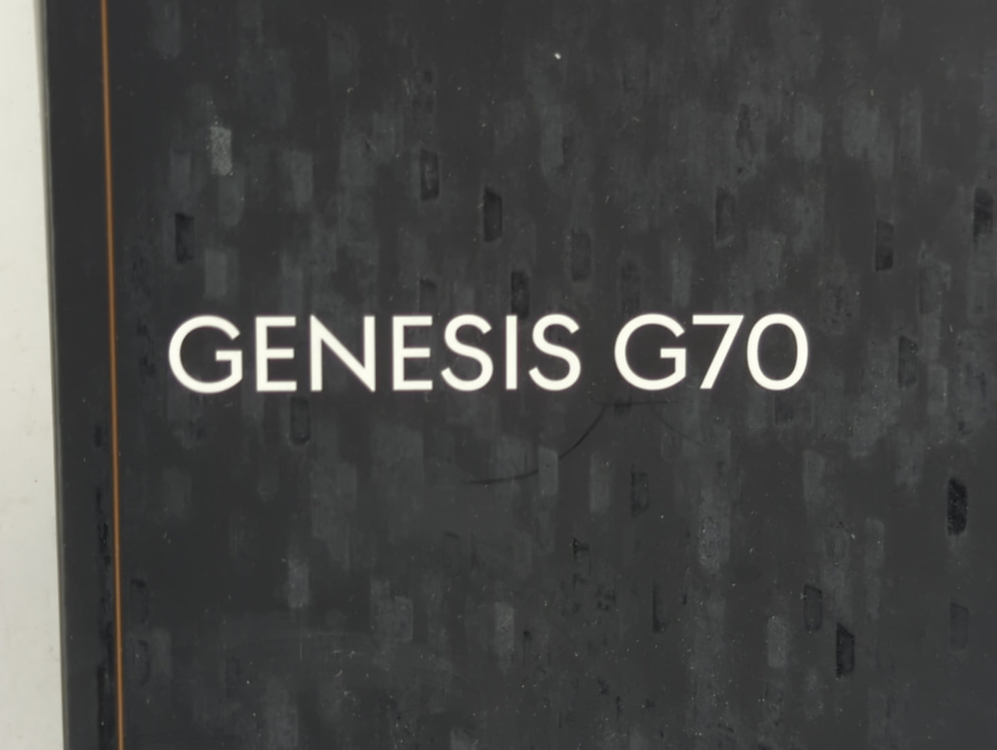 2022 Genesis G70 Owners Manual Book Guide P/N:NG90EU21K OEM Used Auto Parts - Oemusedautoparts1.com