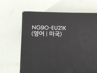 2022 Genesis G70 Owners Manual Book Guide P/N:NG90EU21K OEM Used Auto Parts - Oemusedautoparts1.com