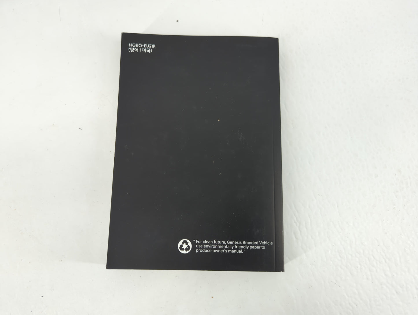 2022 Genesis G70 Owners Manual Book Guide P/N:NG90EU21K OEM Used Auto Parts - Oemusedautoparts1.com