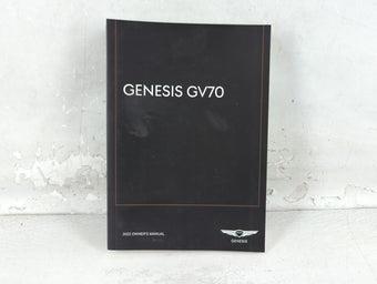 compare product 2022 Genesis Gv70 Owners Manual Book Guide P/N:N0R0-EU1DH OEM Used Auto Parts