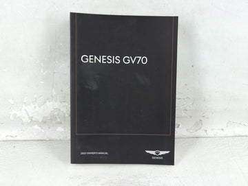 2022 Genesis Gv70 Owners Manual Book Guide P/N:N0R0-EU1DH OEM Used Auto Parts - Oemusedautoparts1.com