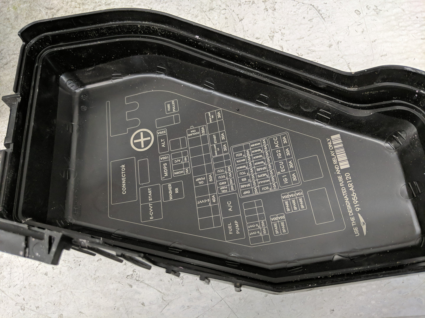 2022 Genesis Gv70 Fusebox Fuse Box Panel Relay Module P/N:91959-T1100 Fits OEM Used Auto Parts - Oemusedautoparts1.com