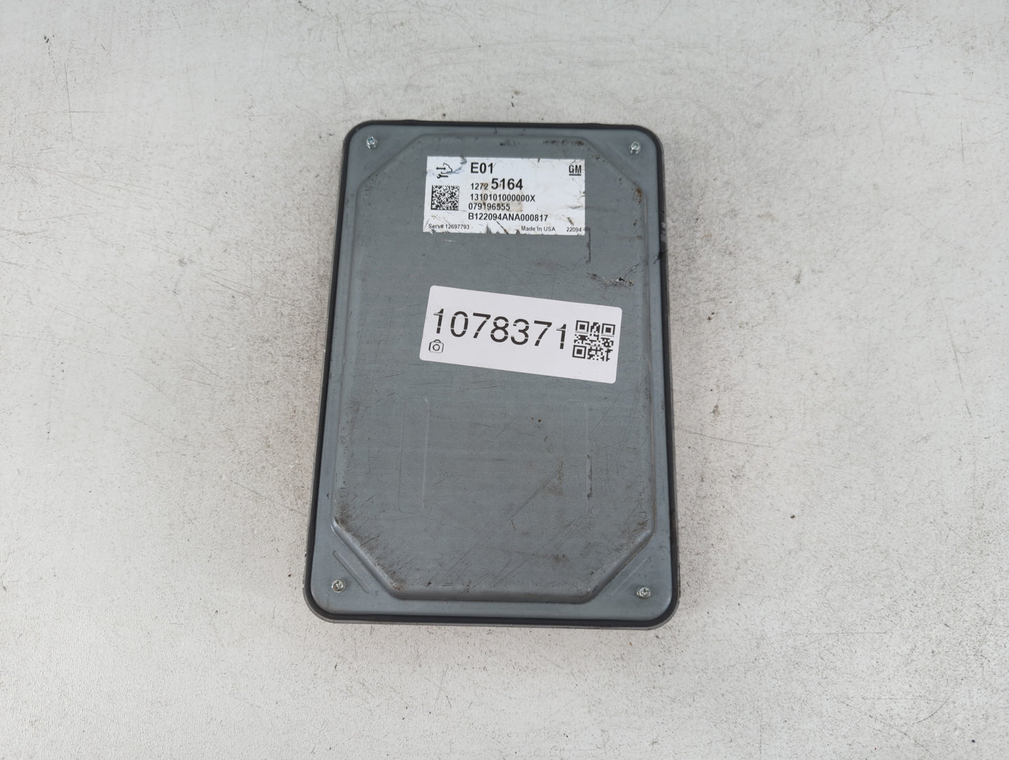 2020-2022 Gmc Acadia PCM Engine Control Computer ECU ECM PCU OEM P/N:12725164 Fits Fits 2020 2021 2022 OEM Used Auto Parts -