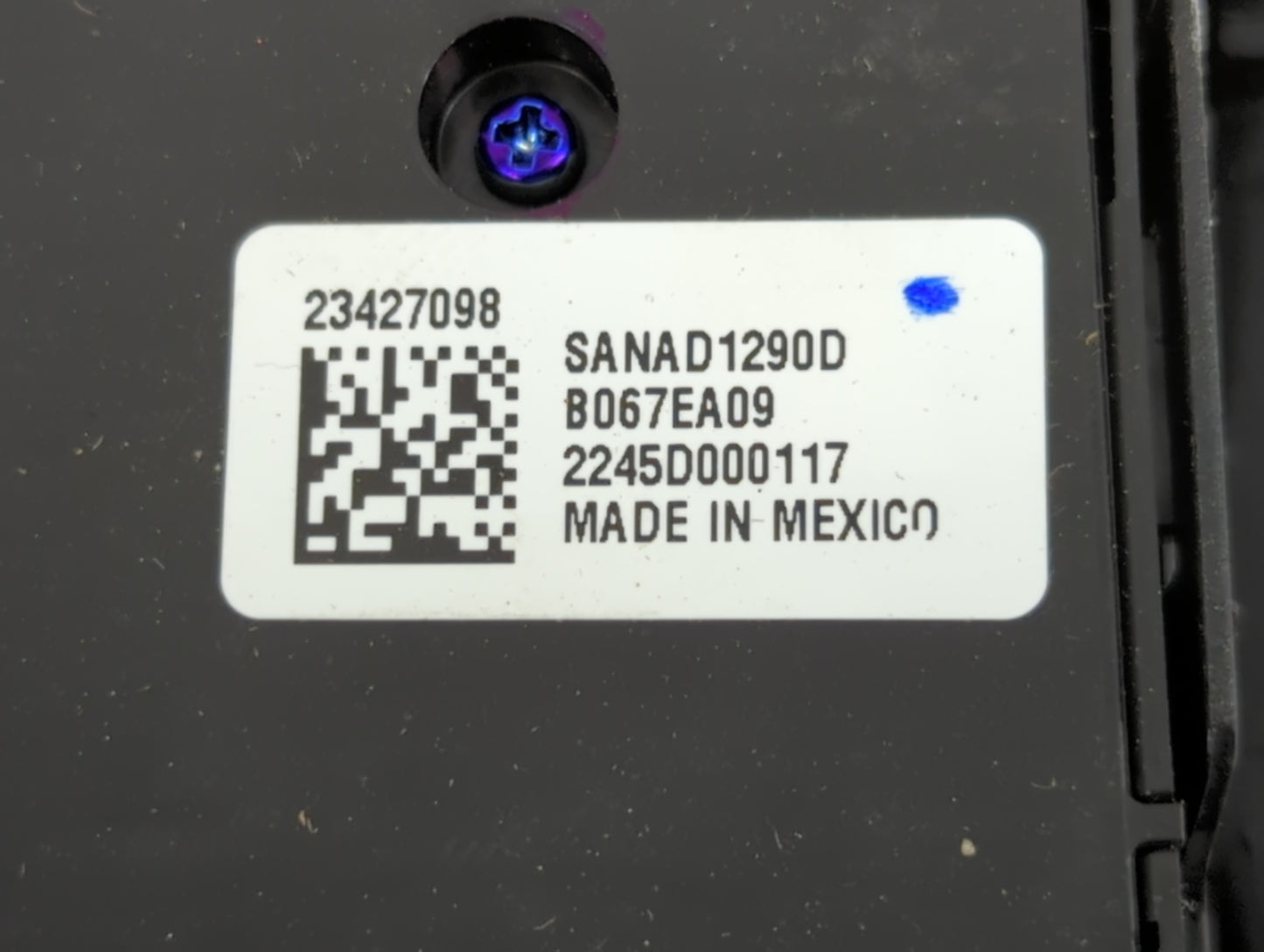 2015-2022 Gmc Canyon Master Power Window Switch Replacement Driver Side Left P/N:23427098 Fits OEM Used Auto Parts - Oemused