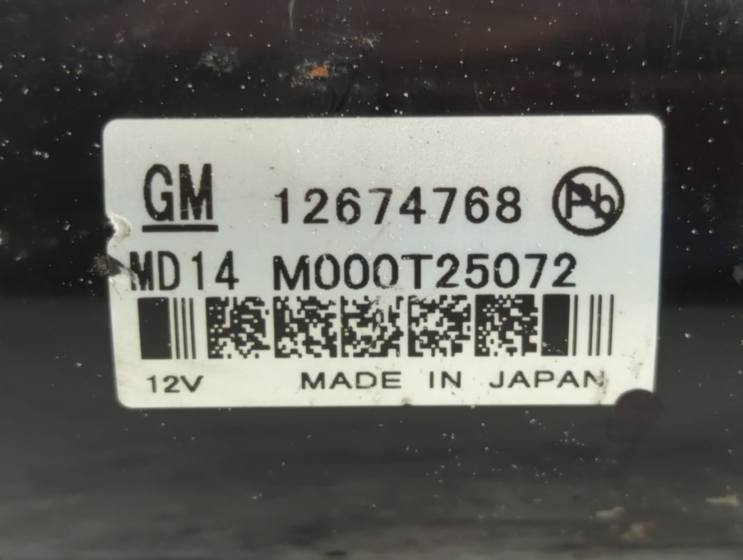 2017-2022 Gmc Canyon Car Starter Motor Solenoid OEM P/N:12674768 Fits Fits 2017 2018 2019 2020 2021 2022 OEM Used Auto Parts