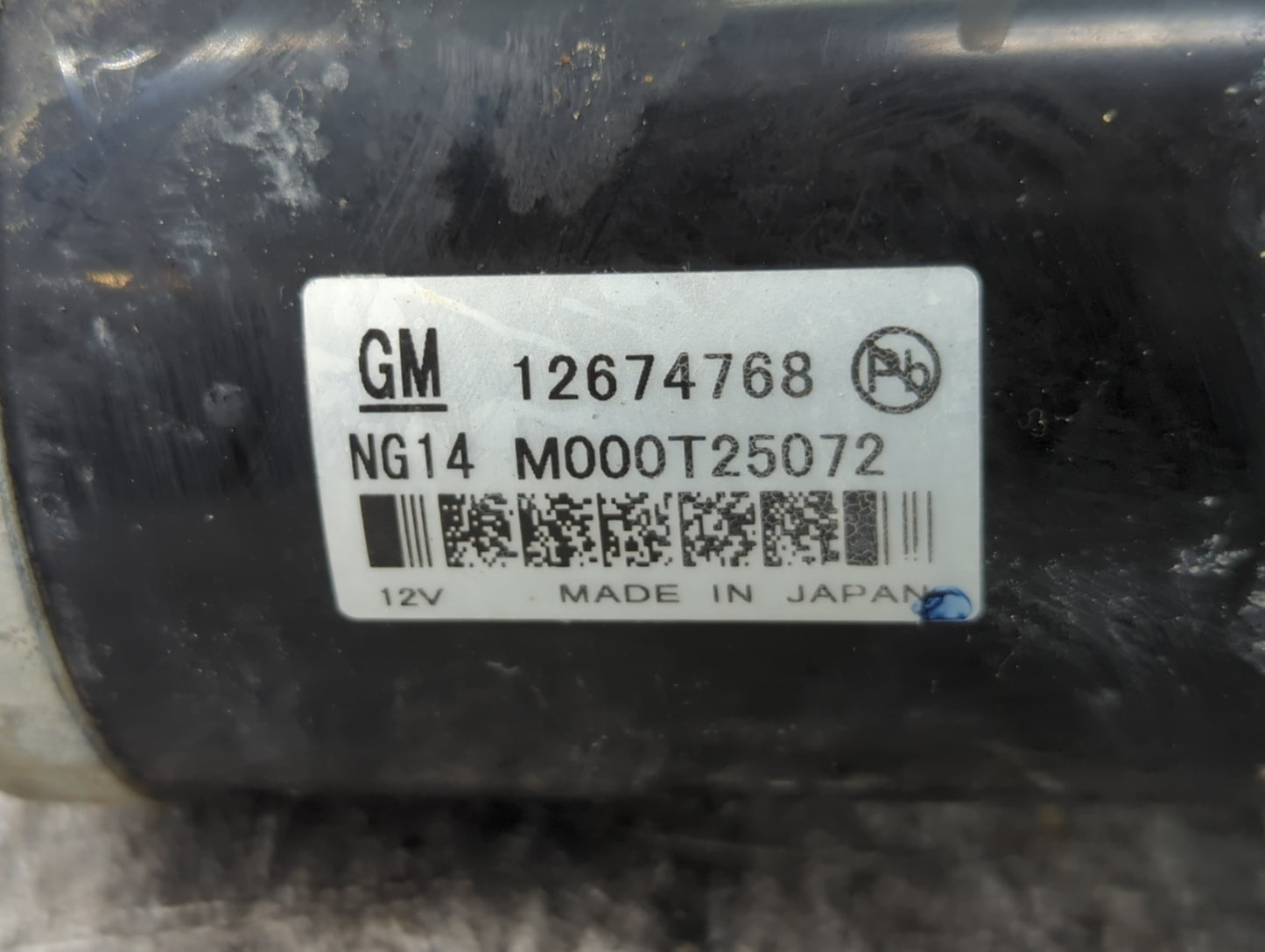 2017-2022 Gmc Canyon Car Starter Motor Solenoid OEM P/N:12674768 Fits Fits 2017 2018 2019 2020 2021 2022 OEM Used Auto Parts