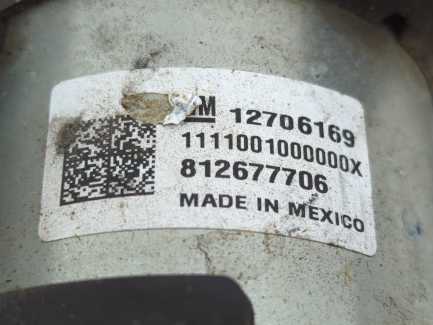 2019-2022 Gmc Sierra 1500 Car Starter Motor Solenoid OEM P/N:12706169 Fits Fits 2019 2020 2021 2022 OEM Used Auto Parts - Oe