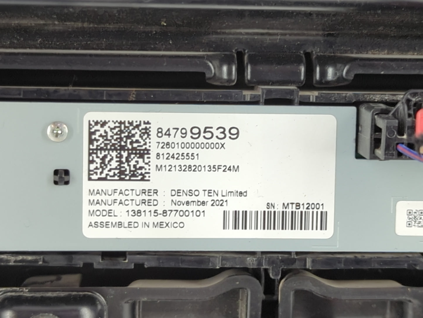 2020-2022 Gmc Sierra 1500 Information Display Screen - Oemusedautoparts1.com