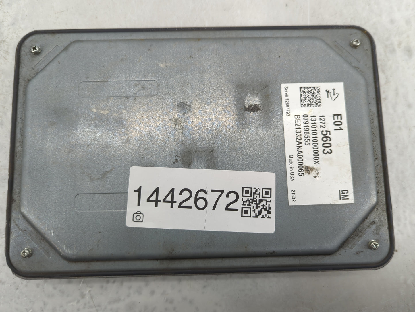 2021-2022 Gmc Sierra 1500 PCM Engine Control Computer ECU ECM PCU OEM P/N:12725603 12697793, 079196555 Fits Fits 2020 2021 2
