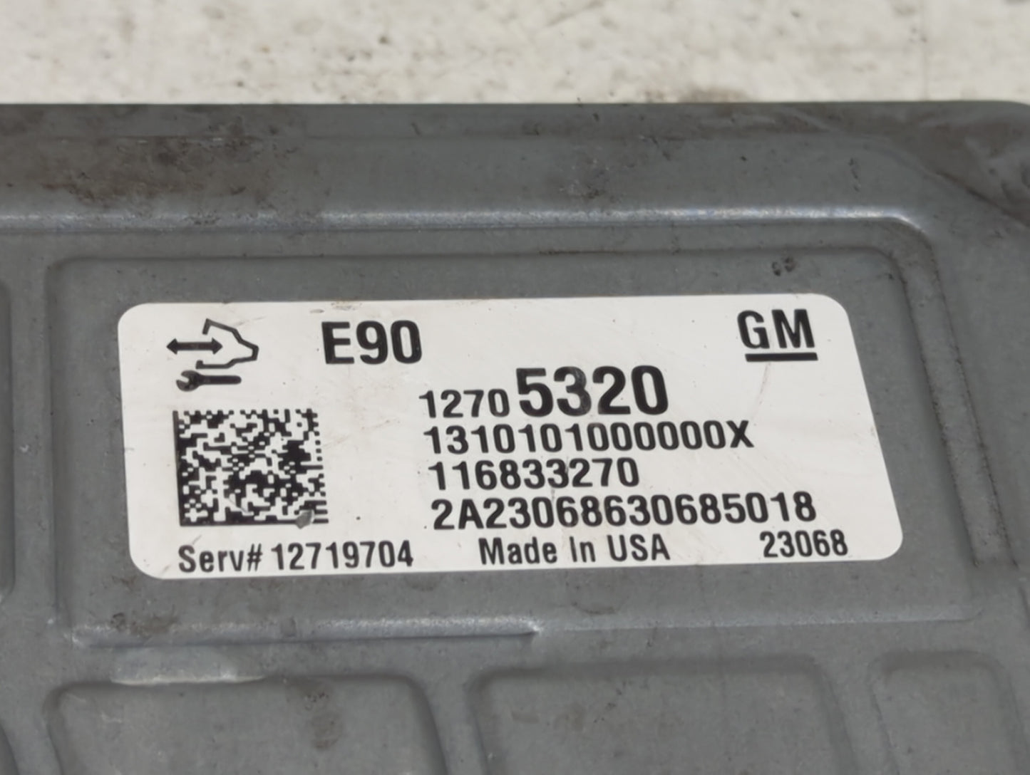 2022 Gmc Yukon Xl 1500 PCM Engine Control Computer ECU ECM PCU OEM P/N:12705320 12719704, 116833270 Fits Fits 2021 OEM Used 