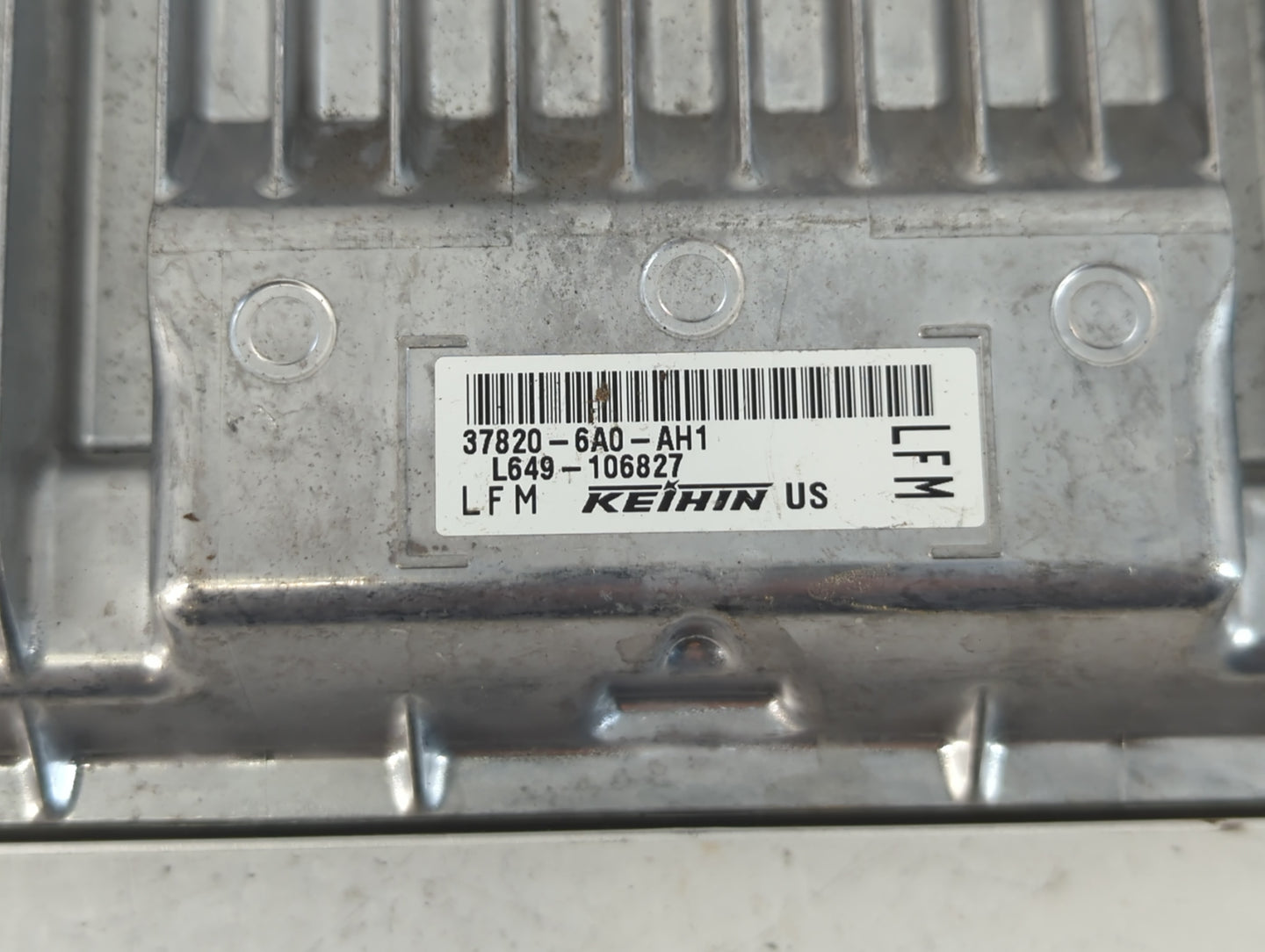 2022 Honda Accord PCM Engine Control Computer ECU ECM PCU OEM P/N:37820-6A0-AH1 Fits OEM Used Auto Parts - Oemusedautoparts1