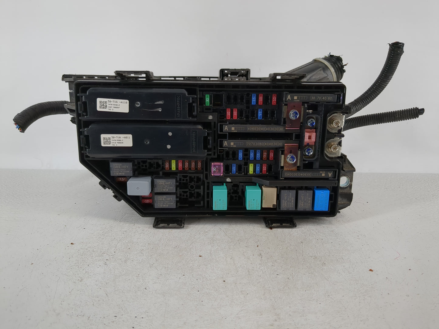 2021-2022 Honda Accord Fusebox Fuse Box Panel Relay Module P/N:30-TVA-A011 Fits Fits 2021 2022 OEM Used Auto Parts - Oemused