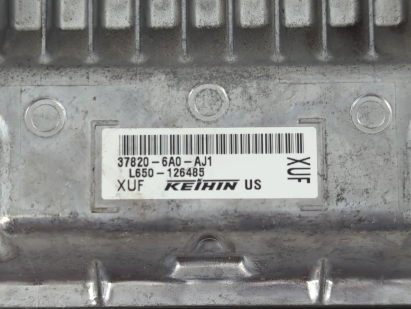 2021-2022 Honda Accord PCM Engine Control Computer ECU ECM PCU OEM P/N:37820-6A0-J1 12667002, 12667189 Fits Fits 2021 2022 O
