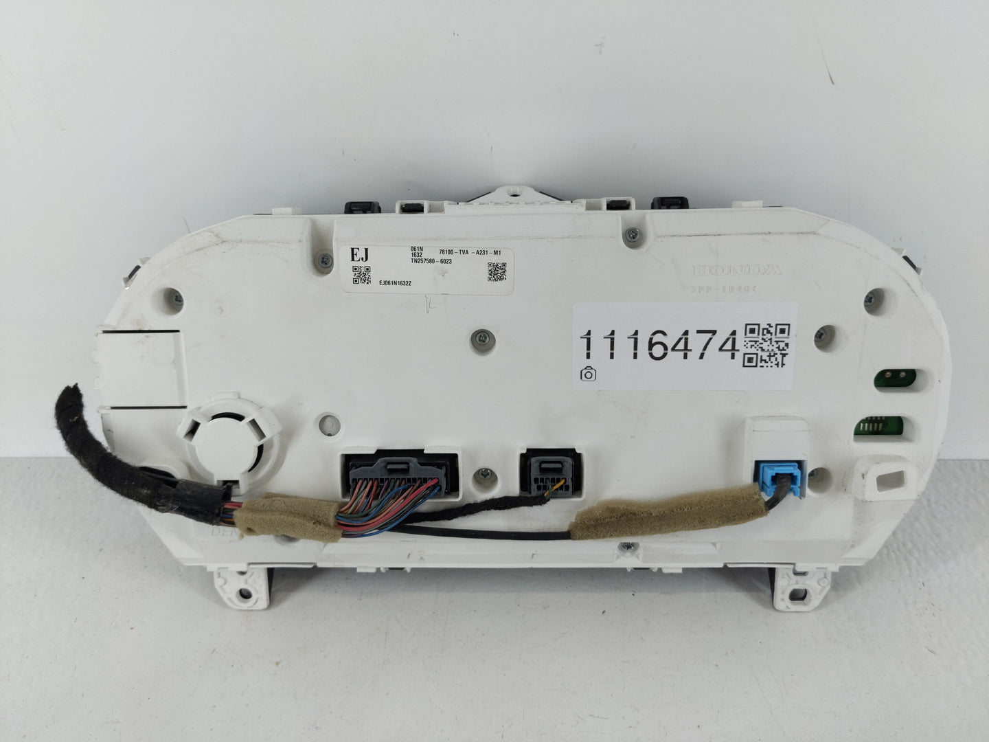 2022 Honda Accord Instrument Cluster Speedometer Gauges P/N:78100-TVA-A231-M1 Fits OEM Used Auto Parts - Oemusedautoparts1.c