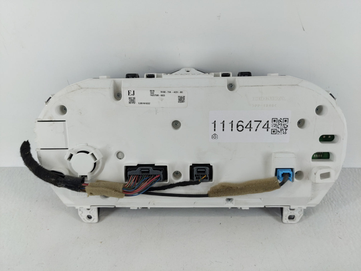 2022 Honda Accord Instrument Cluster Speedometer Gauges P/N:78100-TVA-A231-M1 Fits OEM Used Auto Parts - Oemusedautoparts1.c