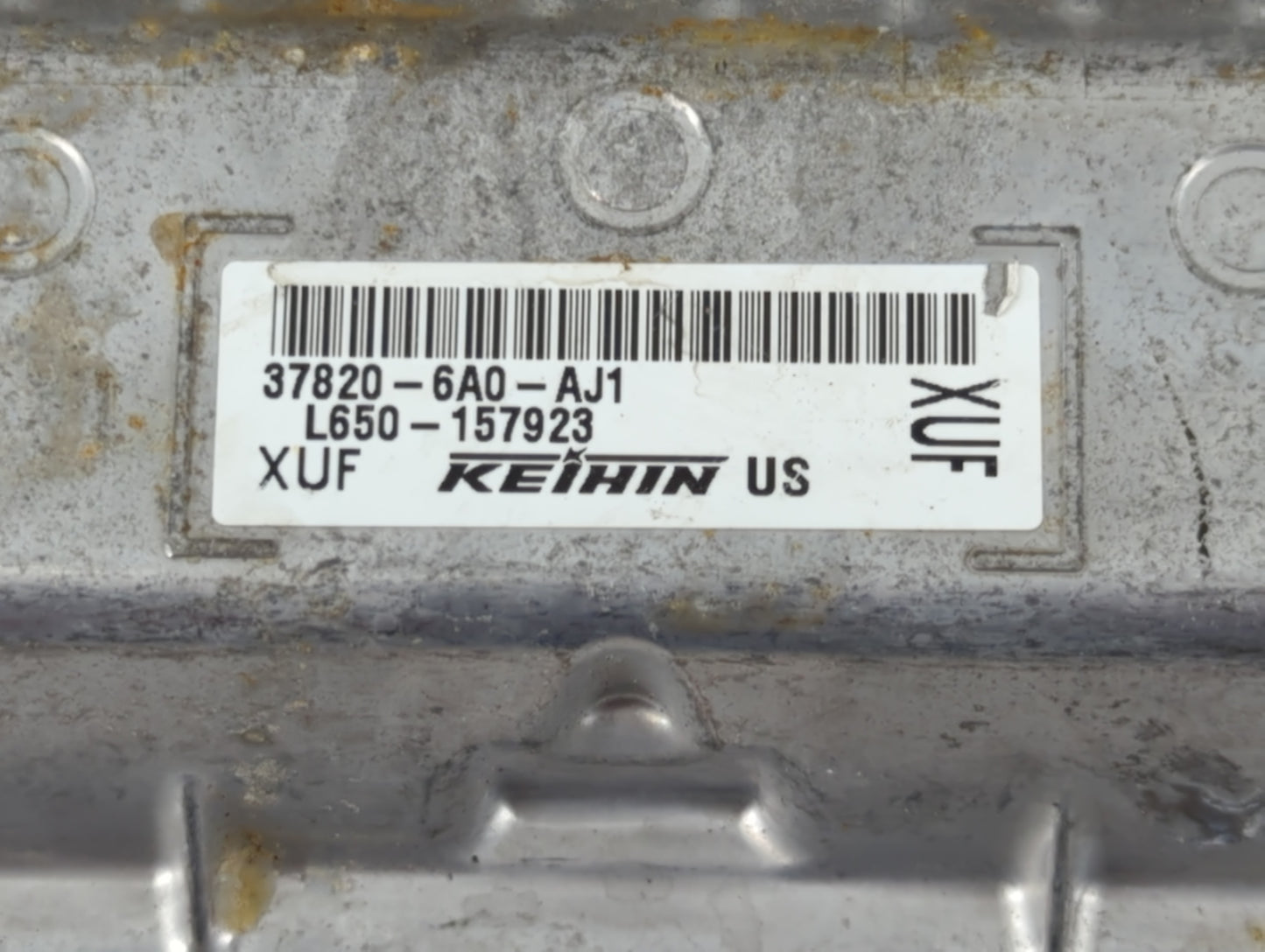 2021-2022 Honda Accord PCM Engine Control Computer ECU ECM PCU OEM P/N:37820-6A0-AJ1 Fits Fits 2021 2022 OEM Used Auto Parts