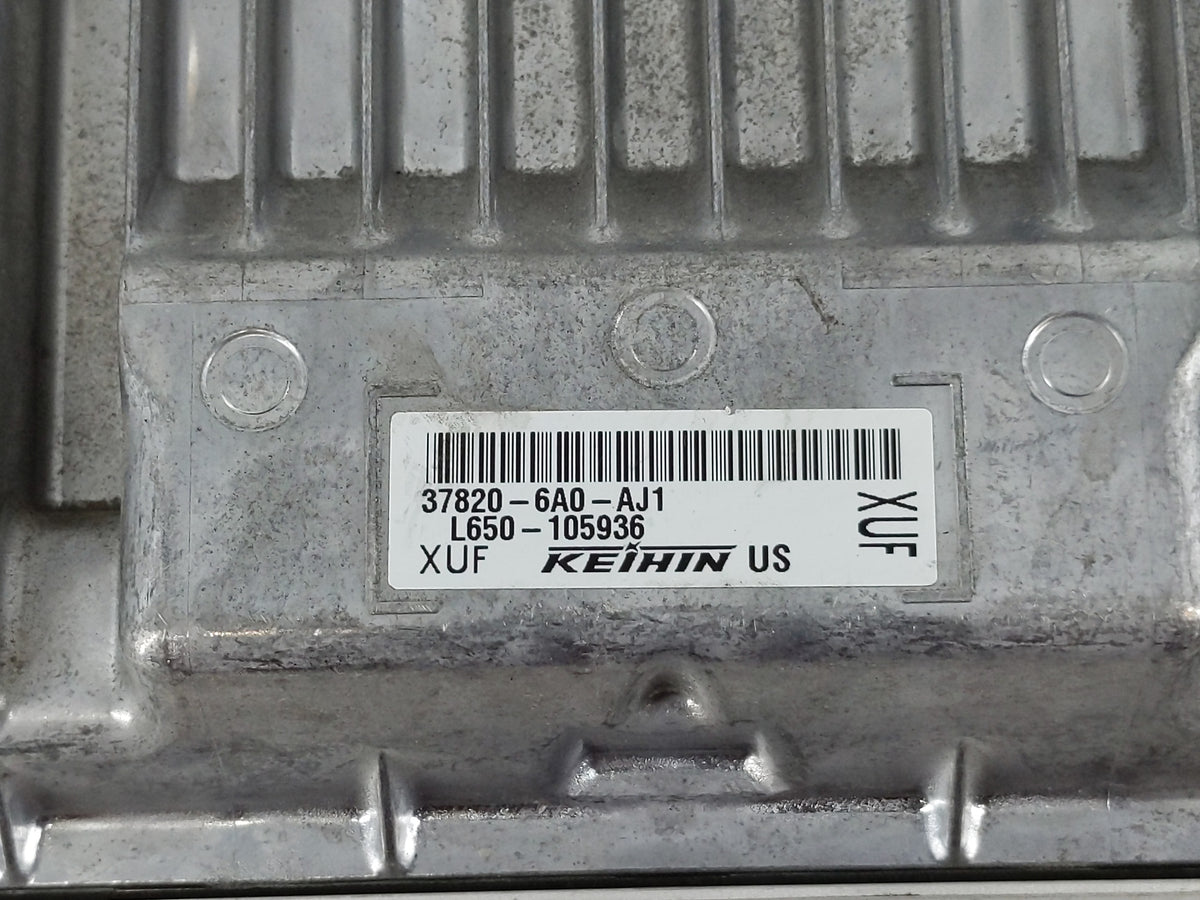 2022 Honda Accord PCM Engine Control Computer ECU ECM PCU OEM P/N:37820-6A0-AJ1 OEM Used Auto Parts - Oemusedautoparts1.com