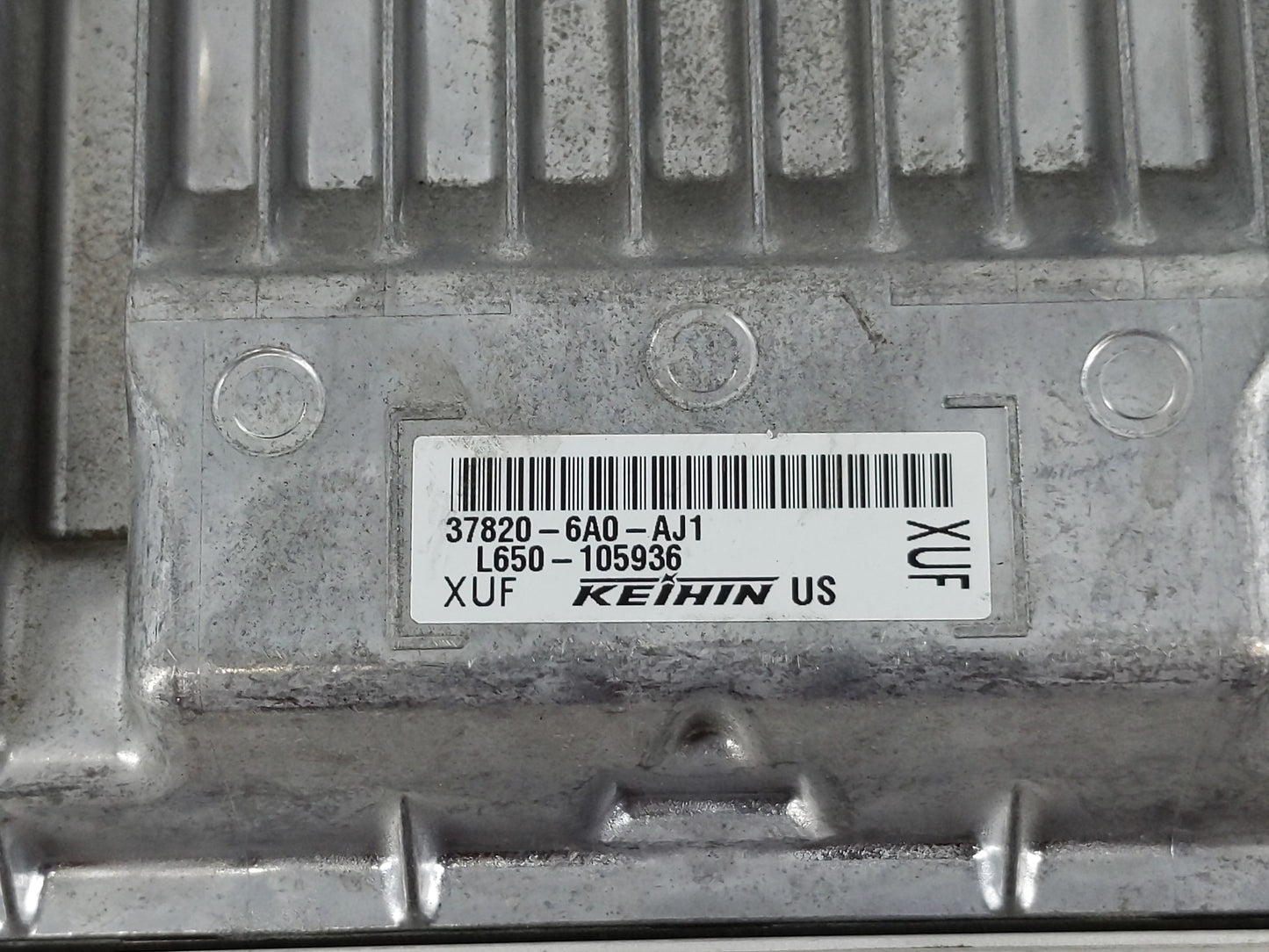 2022 Honda Accord PCM Engine Control Computer ECU ECM PCU OEM P/N:37820-6A0-AJ1 Fits OEM Used Auto Parts - Oemusedautoparts1