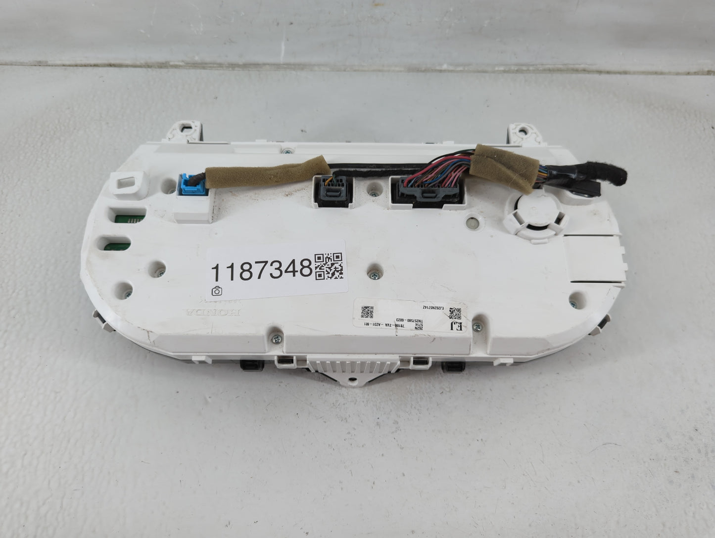 2021-2022 Honda Accord Instrument Cluster Speedometer Gauges P/N:78100-TVA-A231-M1 Fits Fits 2021 2022 OEM Used Auto Parts -