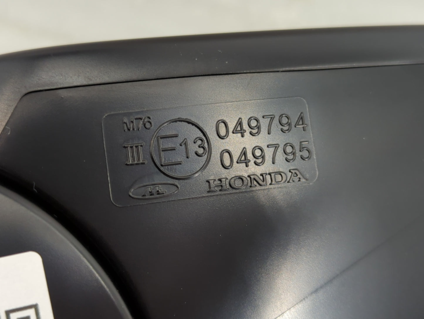 2018-2022 Honda Accord Side Mirror Replacement Passenger Right View Door Mirror P/N:E13049795 E13049794 Fits OEM Used Auto P