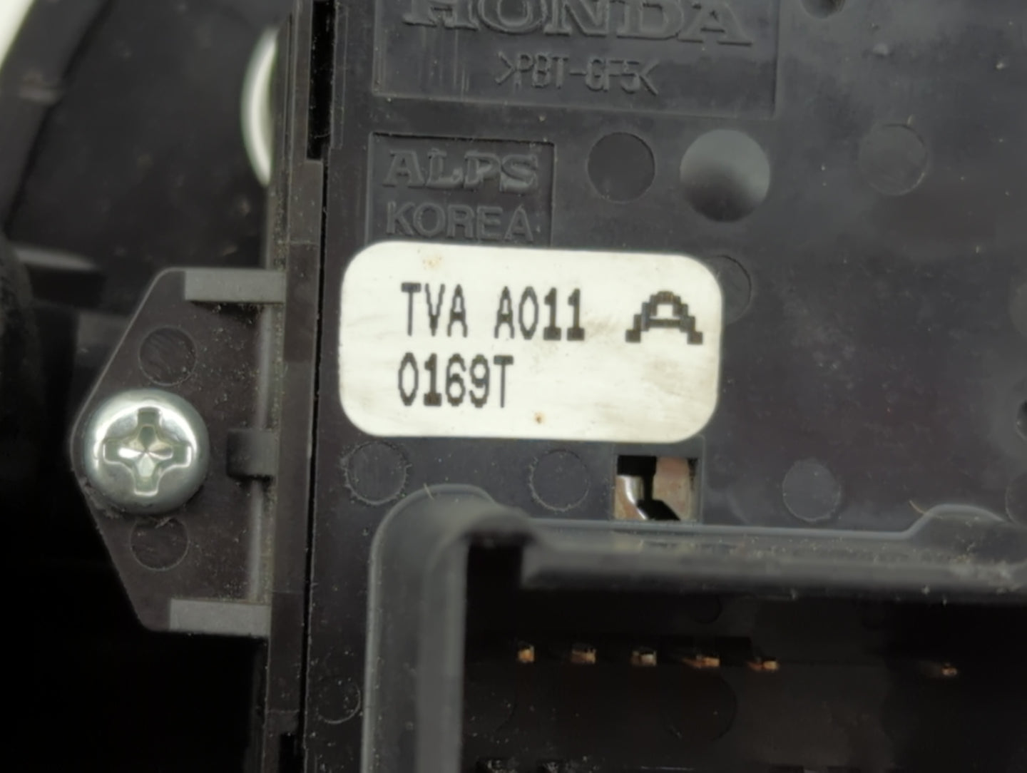 2018-2022 Honda Accord Master Power Window Switch Replacement Driver Side Left Fits Fits 2018 2019 2020 2021 2022 OEM Used A