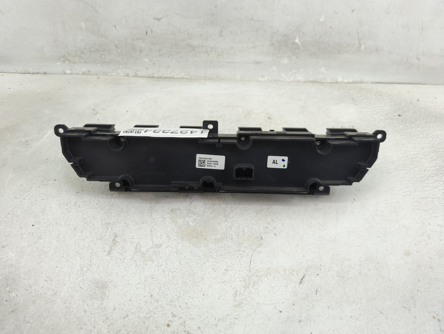 2021-2022 Honda Accord Climate Control Module Temperature AC/Heater Replacement P/N:79610TVAA210M1 Fits Fits 2021 2022 OEM U