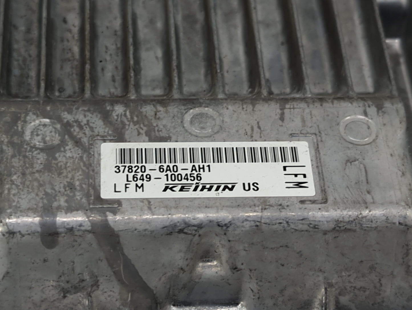 2022 Honda Accord PCM Engine Control Computer ECU ECM PCU OEM P/N:37820-6A0-AH1 L649-100456 Fits OEM Used Auto Parts - Oemus
