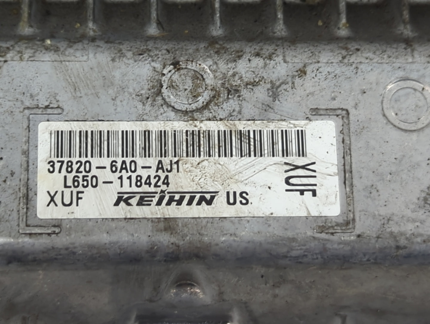 2022 Honda Accord PCM Engine Control Computer ECU ECM PCU OEM P/N:37820-6A0-AJ1 L650-118424 Fits OEM Used Auto Parts - Oemus