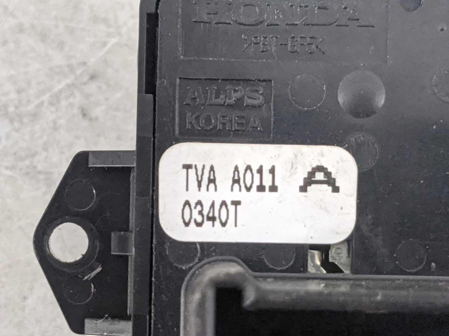 2022 Honda Accord Master Power Window Switch Replacement Driver Side Left P/N:TVA A011 Fits OEM Used Auto Parts - Oemusedaut